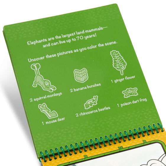 Melissa and Doug: wodna kolorowanka wielokrotnego użytku Water Wow! Dżungla - Noski Noski