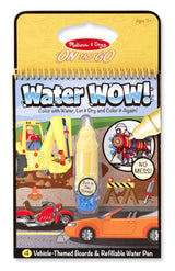 Melissa and Doug: wodna kolorowanka wielokrotnego użytku Water Wow! Pojazdy - Noski Noski