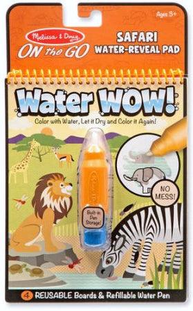 Melissa and Doug: wodna kolorowanka wielokrotnego użytku Water Wow! Safari - Noski Noski
