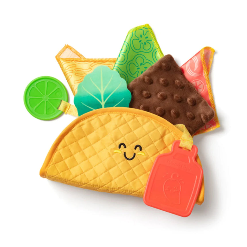 Melissa and Doug: zabawka sensoryczna dla niemowląt Soft Taco Fill & Spill - Noski Noski