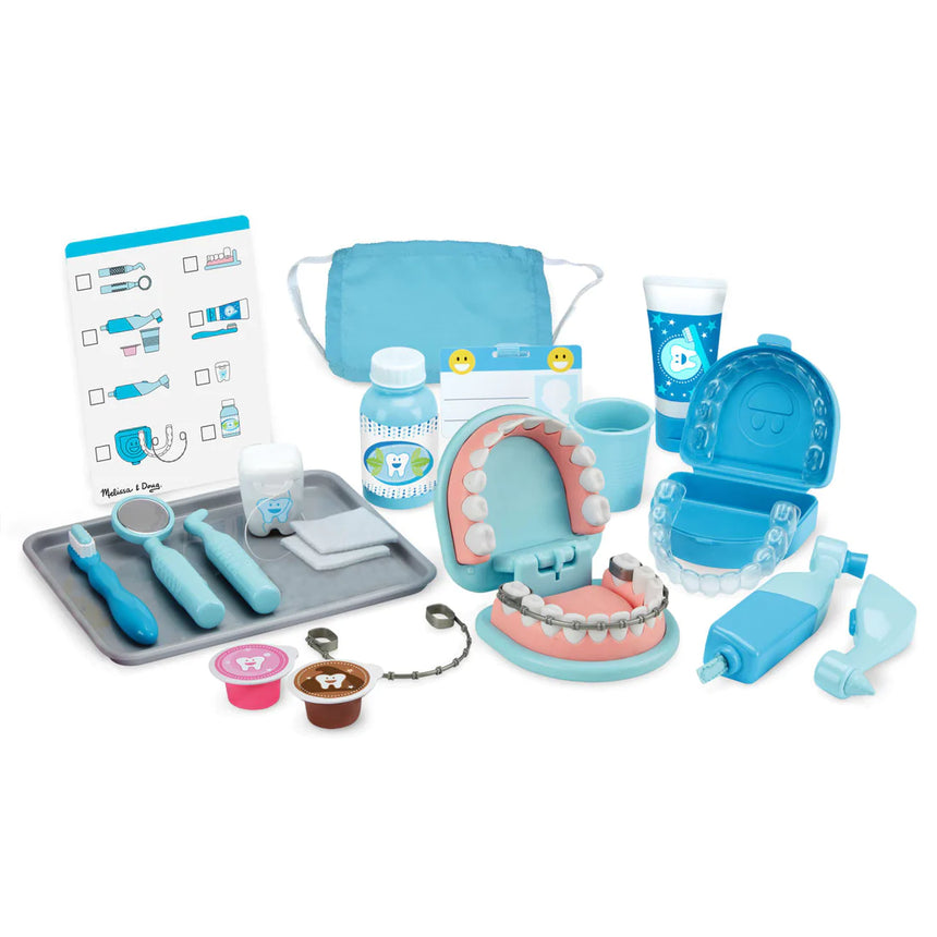 Melissa and Doug: zestaw dentystyczny Super Smile Dentist Play Set - Noski Noski