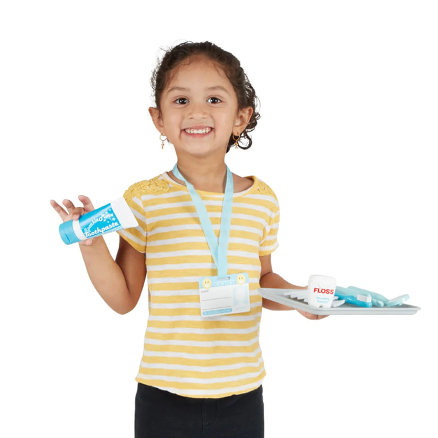 Melissa and Doug: zestaw dentystyczny Super Smile Dentist Play Set - Noski Noski