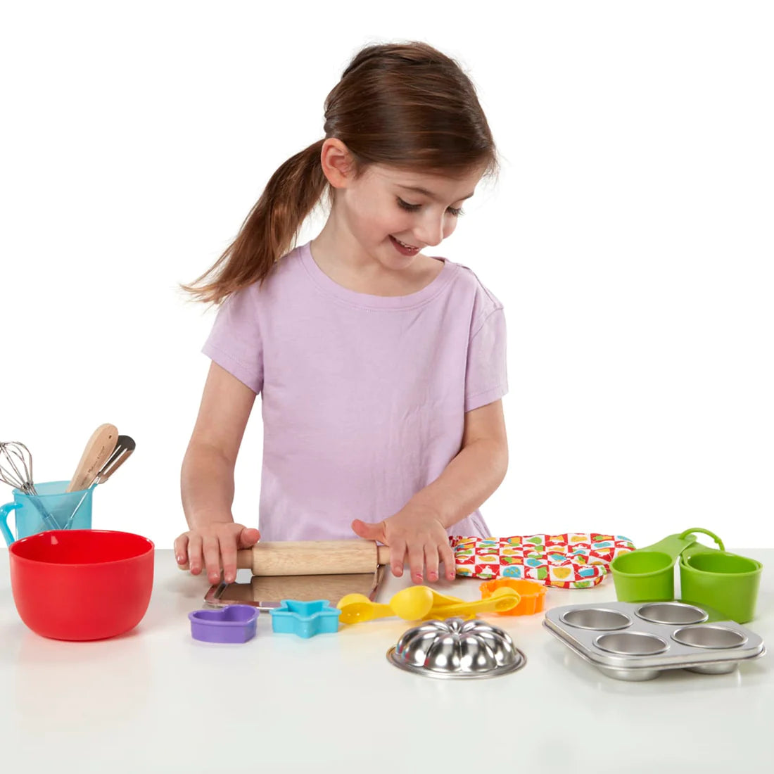 Melissa and Doug: zestaw do pieczenia Baking Play Set - Noski Noski