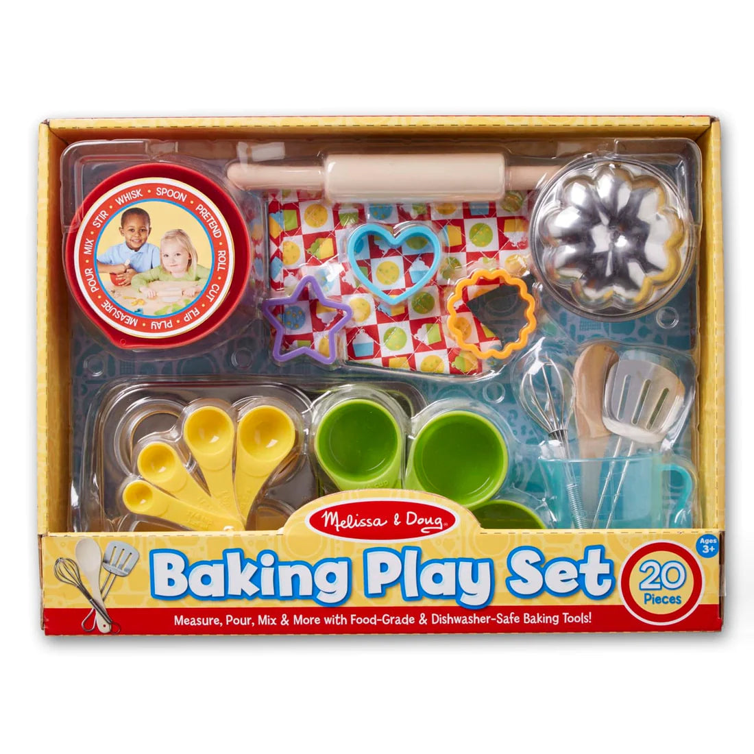 Melissa and Doug: zestaw do pieczenia Baking Play Set - Noski Noski