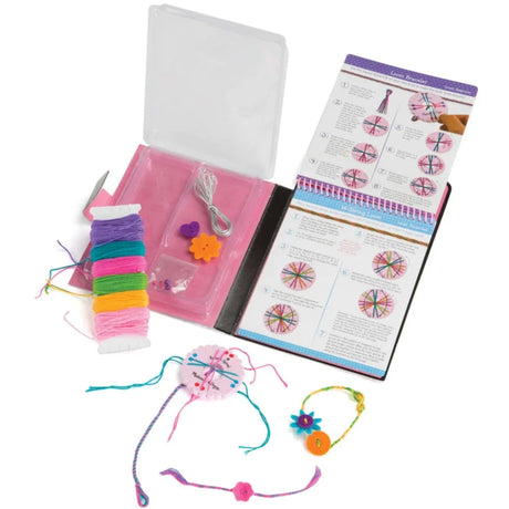 Melissa and Doug: zestaw kreatywny Bransoletki Przyjaźni On The Go Crafts - Noski Noski