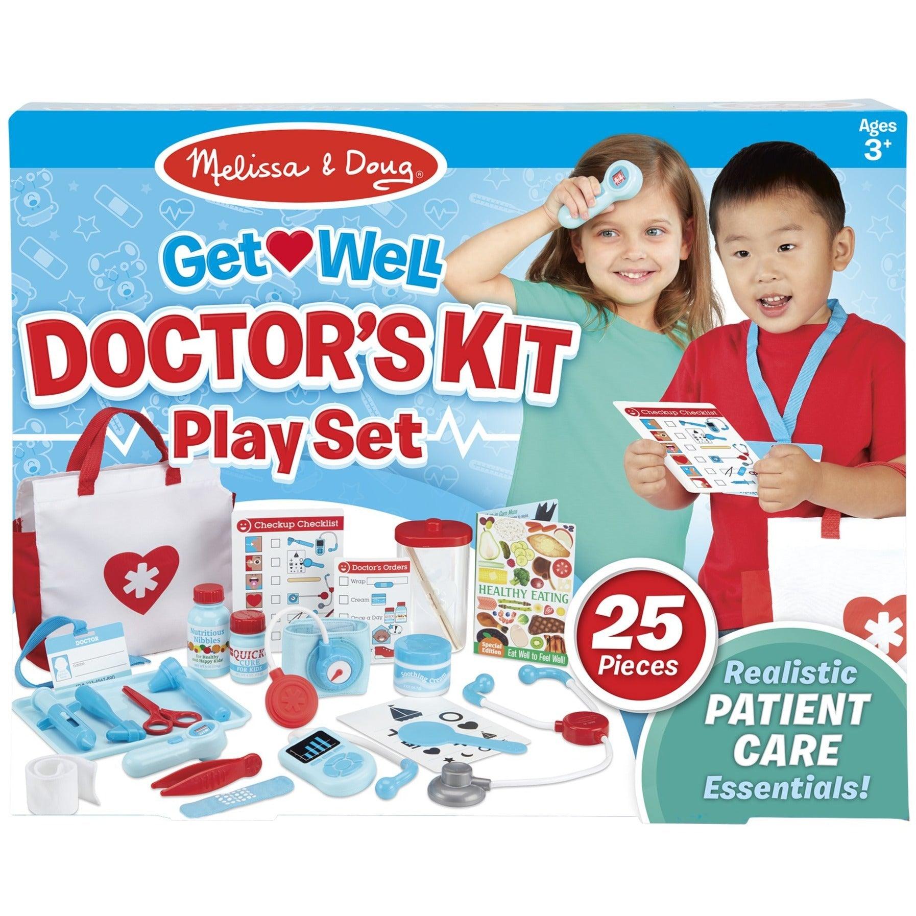 Melissa and Doug: zestaw lekarski Doctor's Kit Play Set - Noski Noski