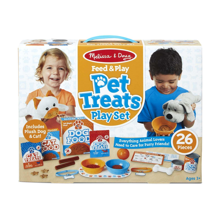 Melissa and Doug: zestaw przysmaków dla zwierzaków Pet Treats Playset - Noski Noski