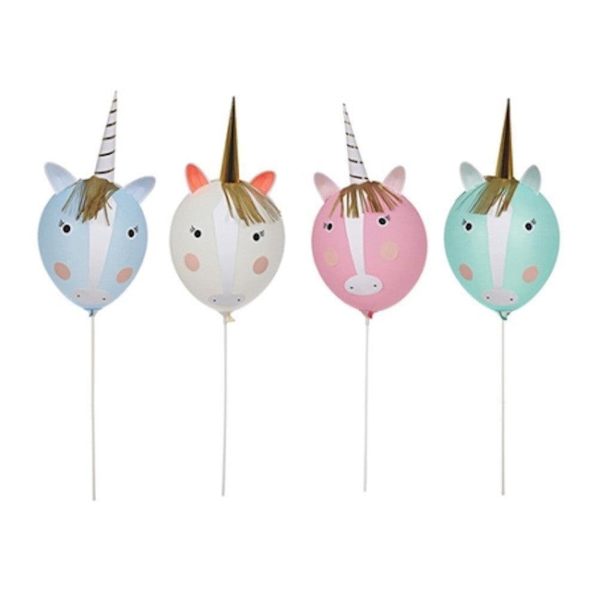 Meri Meri: balony jednorożce Unicorn Balloon Kit - Noski Noski