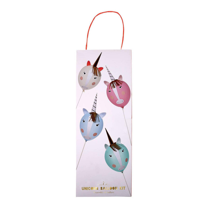 Meri Meri: balony jednorożce Unicorn Balloon Kit - Noski Noski