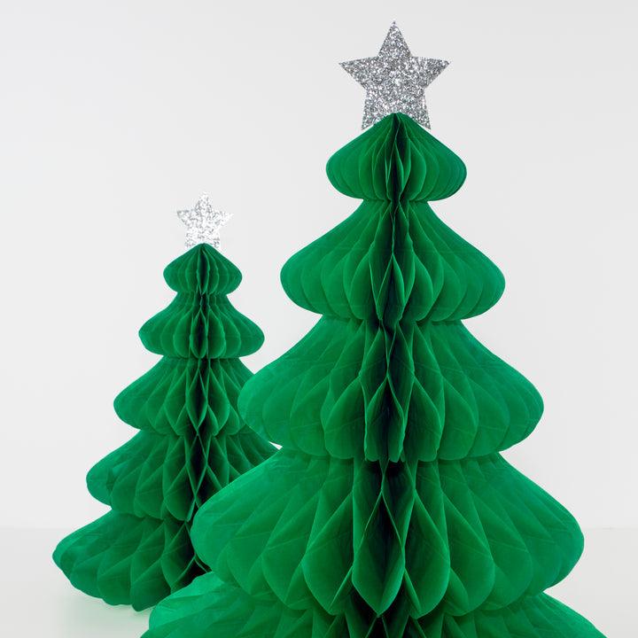 Meri Meri: dekoracja papierowe choinki Giant Honeycomb Trees - Noski Noski