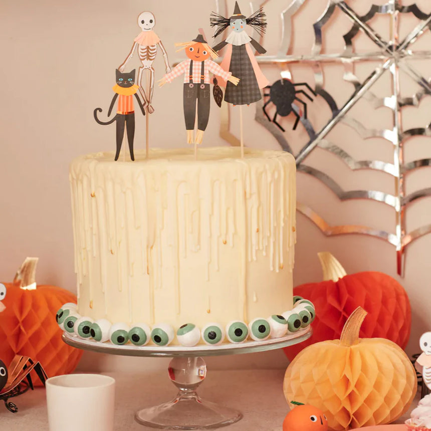 Meri Meri: dekoracja papierowe dynie 10 Honeycomb Pumpkins - Noski Noski