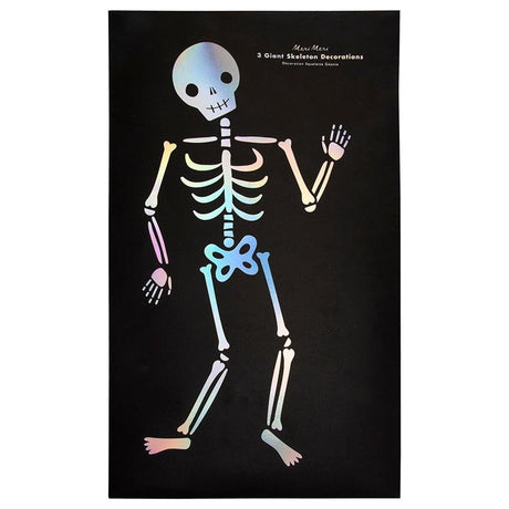 Meri Meri: gigantyczne szkielety 3 Hanging Skeletons - Noski Noski