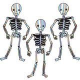 Meri Meri: gigantyczne szkielety 3 Hanging Skeletons - Noski Noski