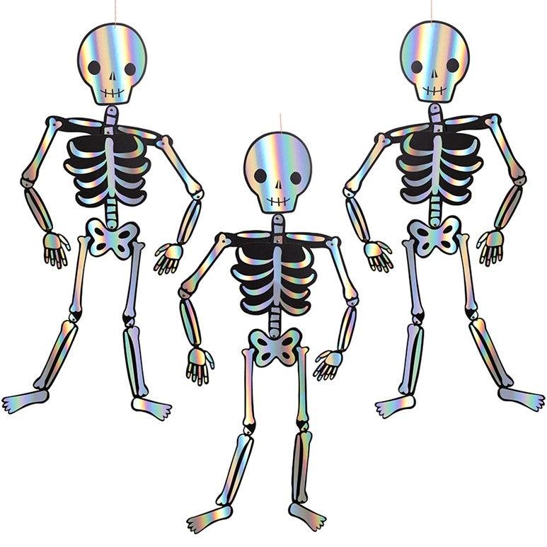 Meri Meri: gigantyczne szkielety 3 Hanging Skeletons - Noski Noski