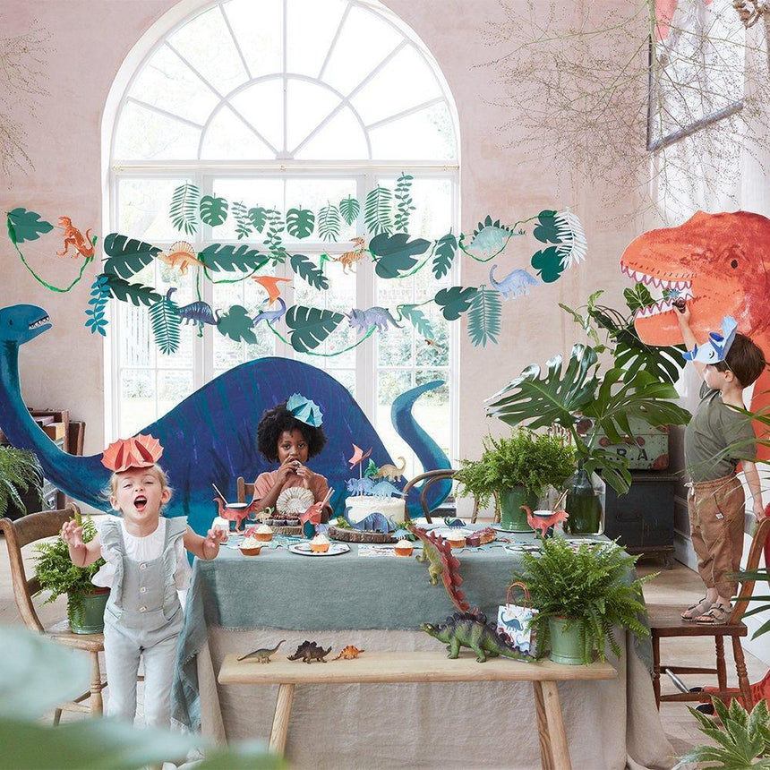 Meri Meri: girlanda Królestwo Dinozaurów - Noski Noski