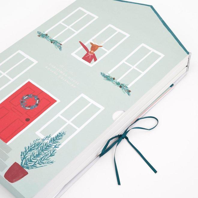 Meri Meri: kalendarz adwentowy papierowy domek Christmas House - Noski Noski
