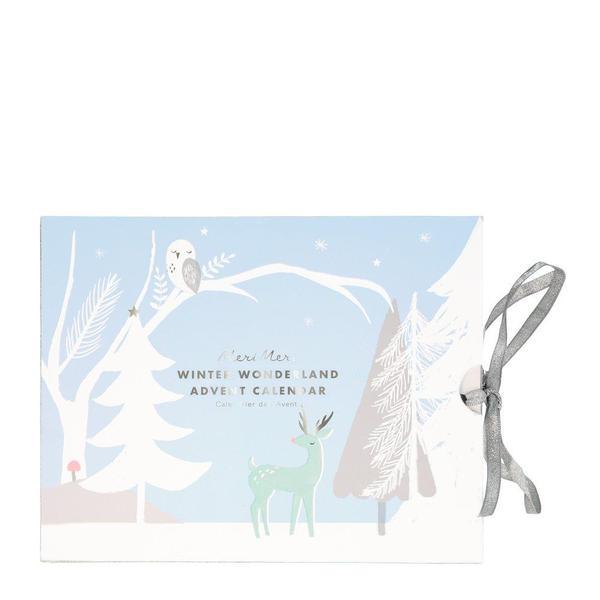 Meri Meri: kalendarz adwentowy papierowy Winter Woodland - Noski Noski