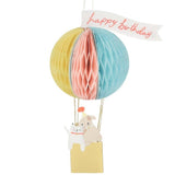 Meri Meri: kartka okolicznościowa 3D Balon - Noski Noski