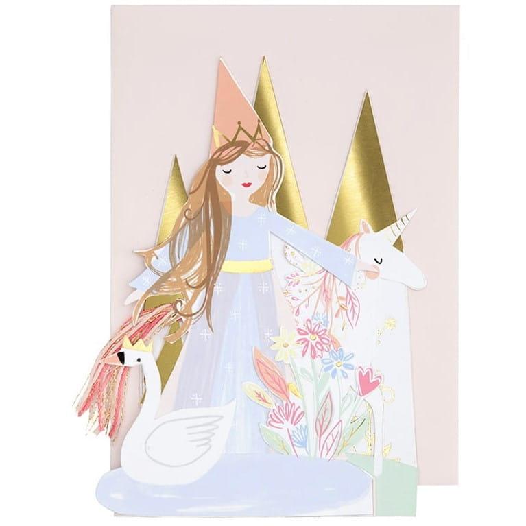 Meri Meri: kartka okolicznościowa 3D Księżniczki - Noski Noski