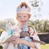 Meri Meri: korona z perełkami Floral & Pearl Party Crown - Noski Noski