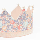 Meri Meri: korona z perełkami Floral & Pearl Party Crown - Noski Noski