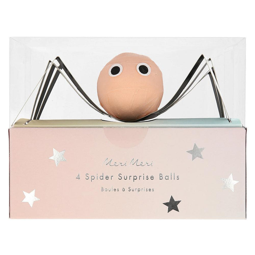 Meri Meri: kulki z niespodzianką Spider Surprise Balls - Noski Noski