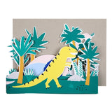 Meri Meri: mega kartka okolicznościowa 3D Dinozaury - Noski Noski