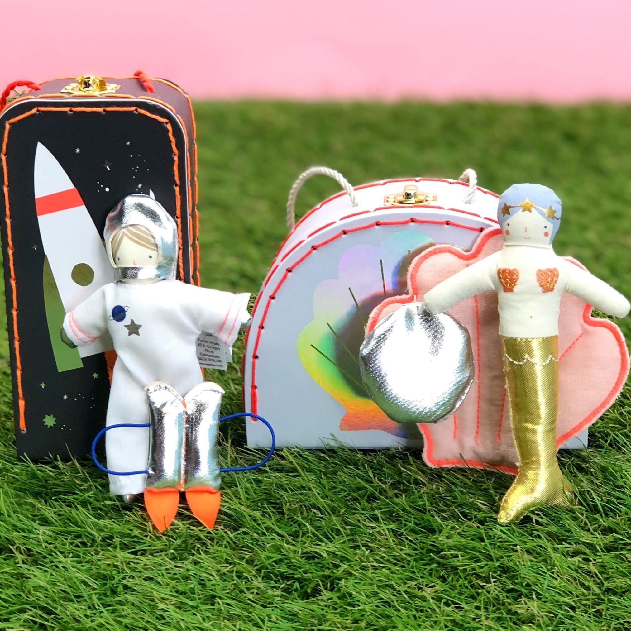 Meri Meri: mini walizeczka Astronauta - Noski Noski
