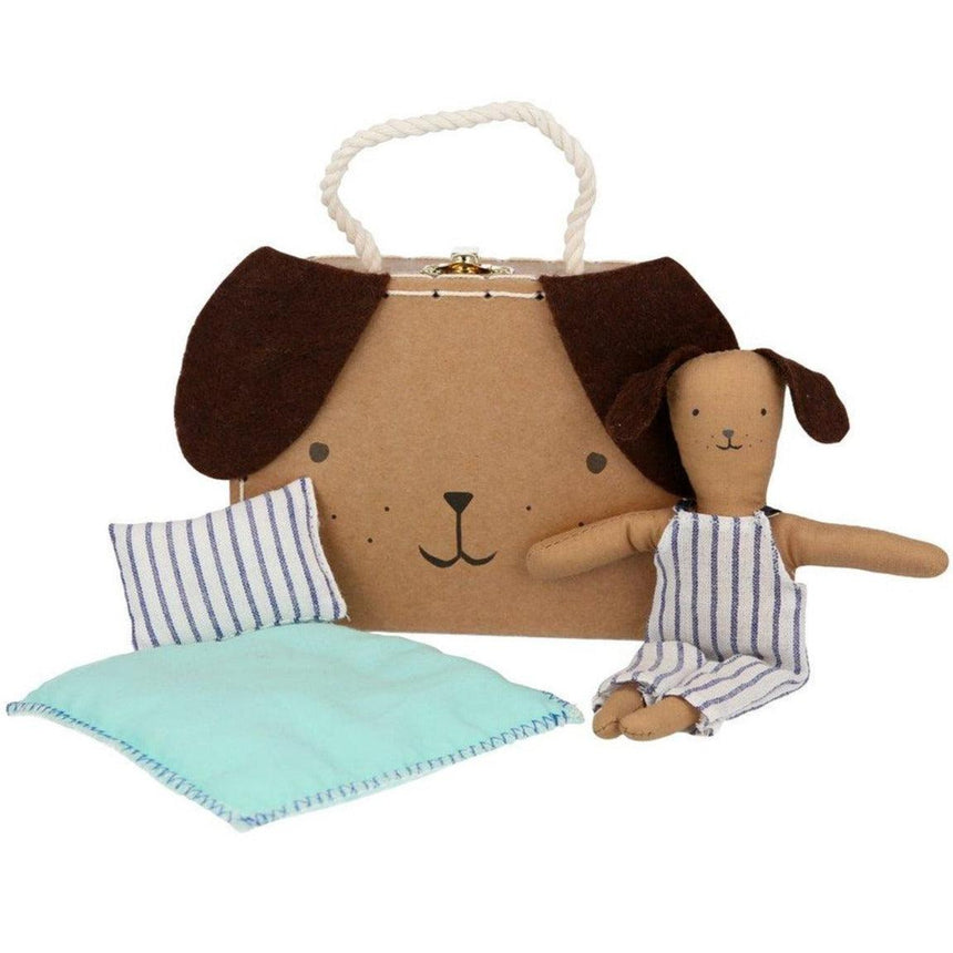 Meri Meri: mini walizeczka Szczeniak - Noski Noski