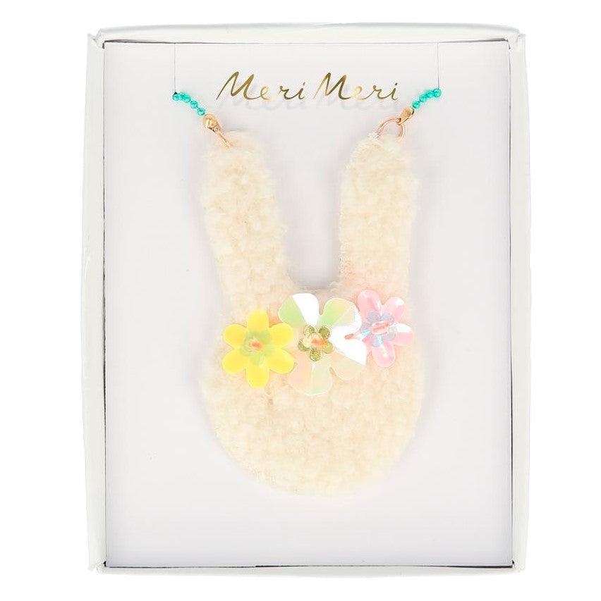 Meri Meri: naszyjnik Floral Bunny Necklace - Noski Noski