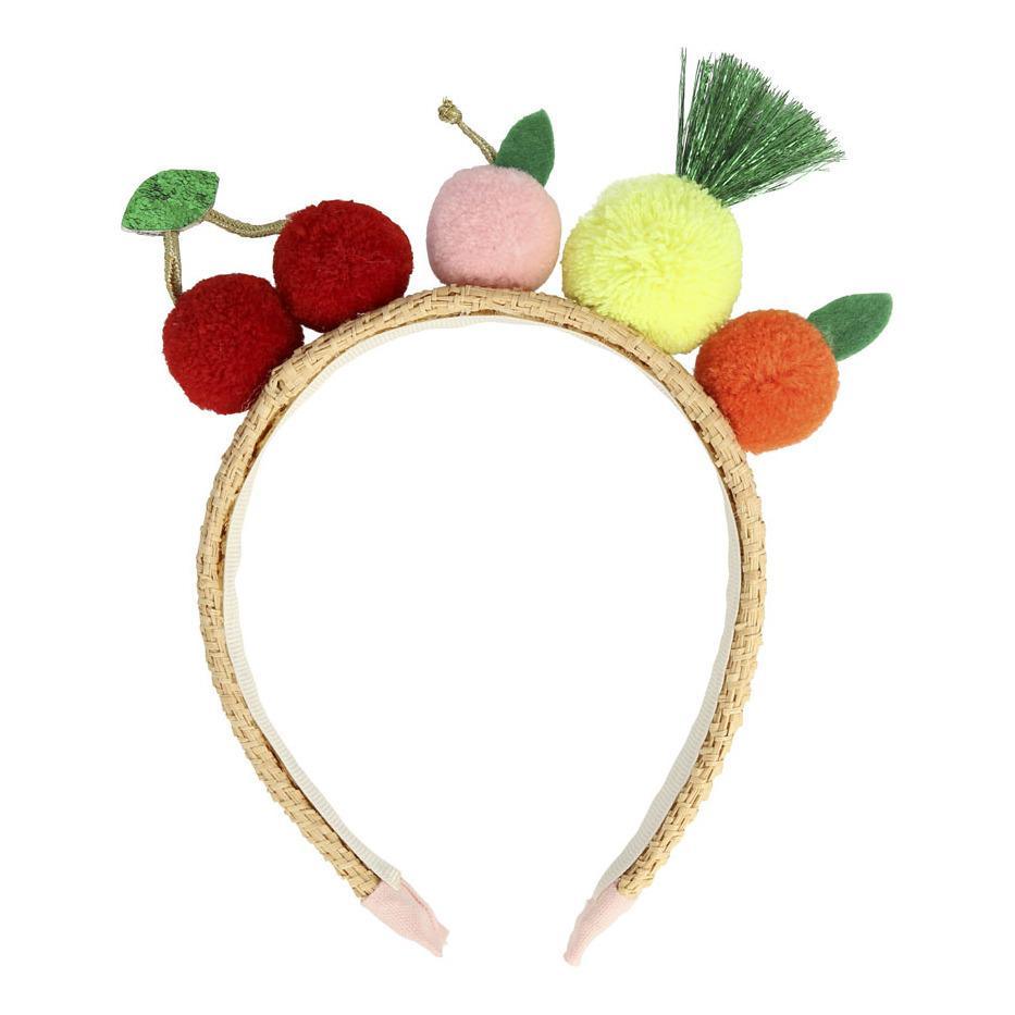 Meri Meri: opaska owoce Fruit Pompom Headband - Noski Noski