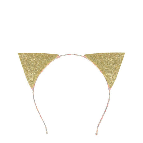 Meri Meri: opaska uszy kotka Floral Cat Ear Headband - Noski Noski
