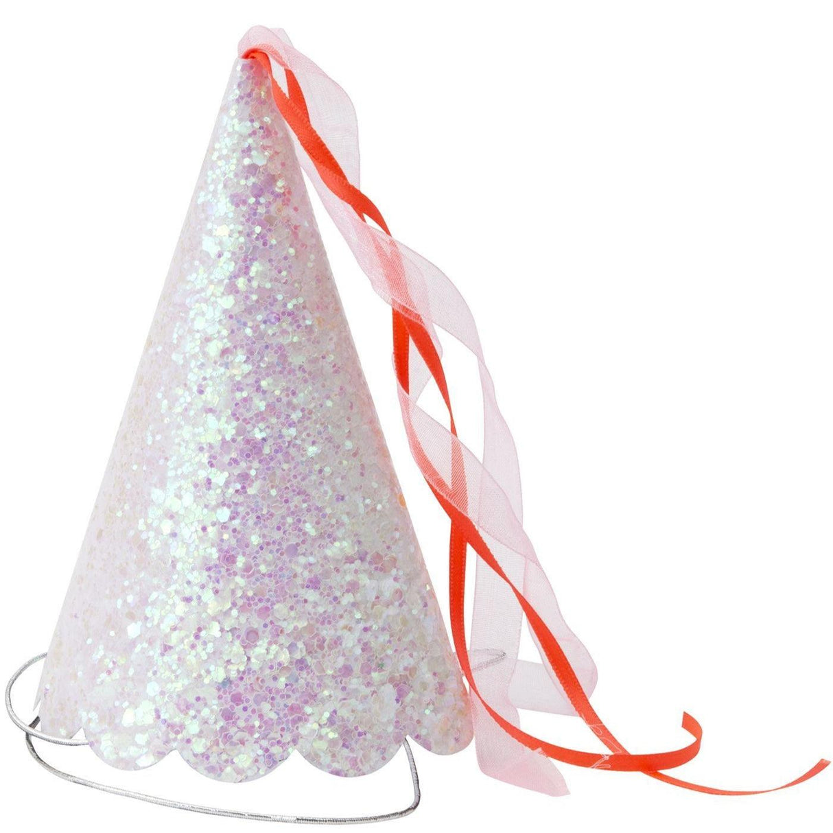 Meri Meri: papierowe czapeczki księżniczki 8 Glitter Party Hats - Noski Noski