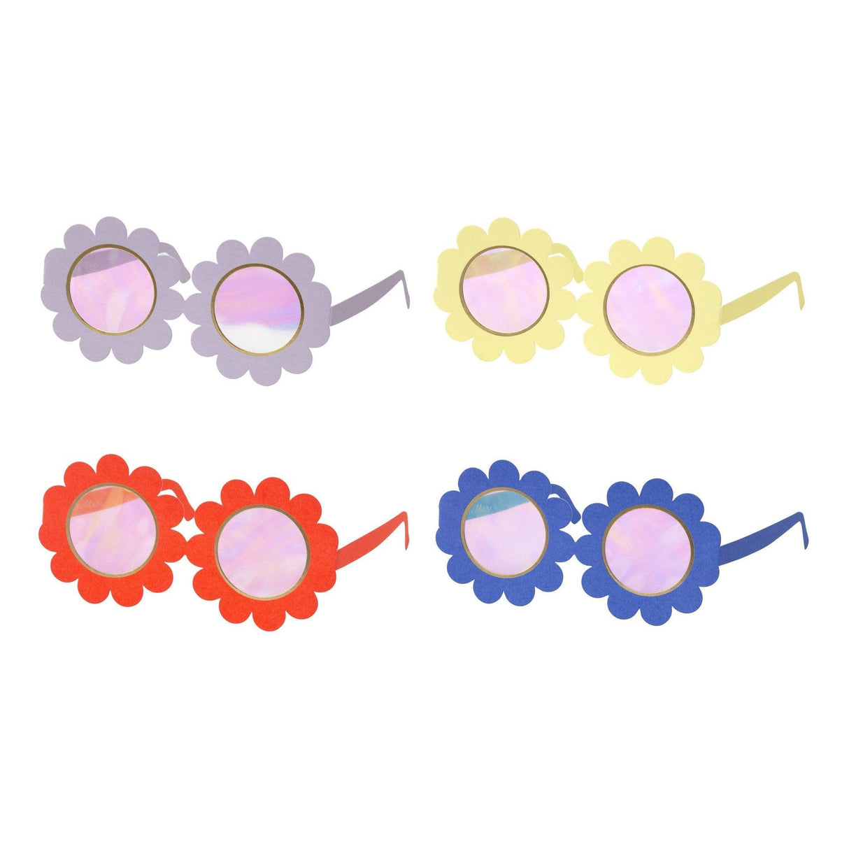 Meri Meri: papierowe okulary kwiaty Flower Sunglasses - Noski Noski