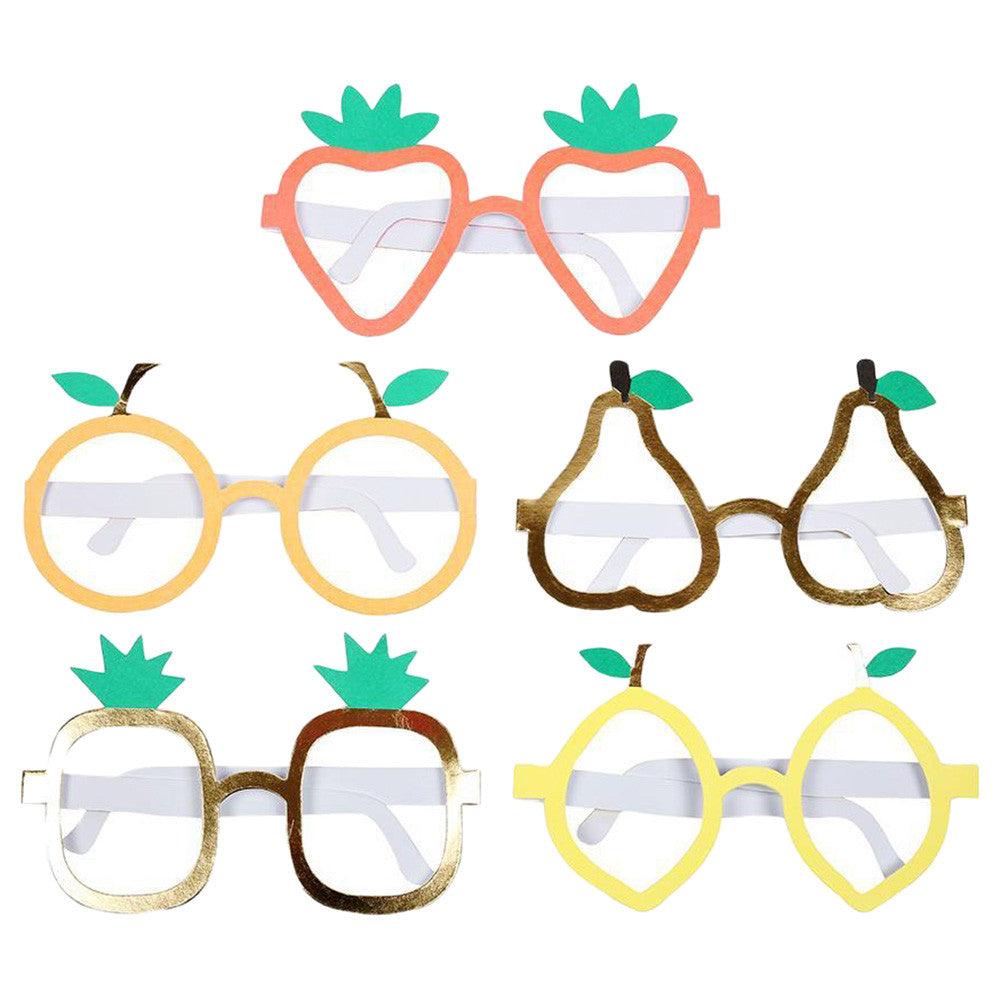 Meri Meri: papierowe okulary Owoce - Noski Noski