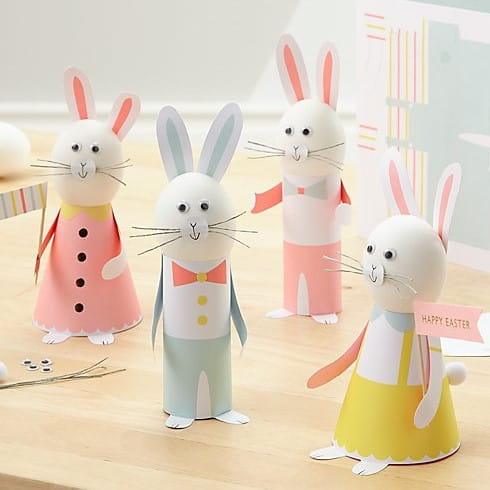 Meri Meri: pisanki zajączki Egg Decorating Kit - Noski Noski