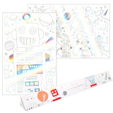 Meri Meri: plakaty do kolorowania Coloring Posters - Noski Noski