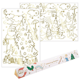 Meri Meri: świąteczne plakaty do kolorowania Christmas Coloring Posters - Noski Noski