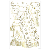 Meri Meri: świąteczne plakaty do kolorowania Christmas Coloring Posters - Noski Noski