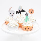 Meri Meri: zestaw do babeczek Pastel Halloween - Noski Noski