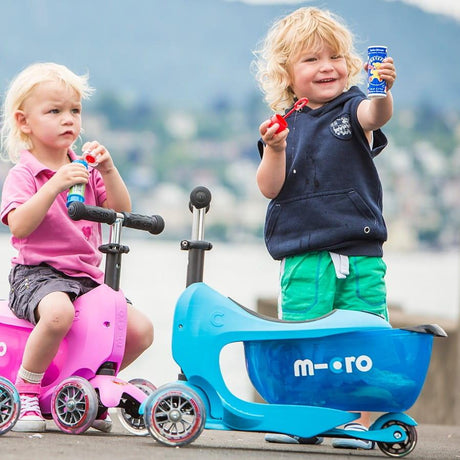 Micro: hulajnoga z drążkiem Mini Micro Mini2go Deluxe Plus - Noski Noski