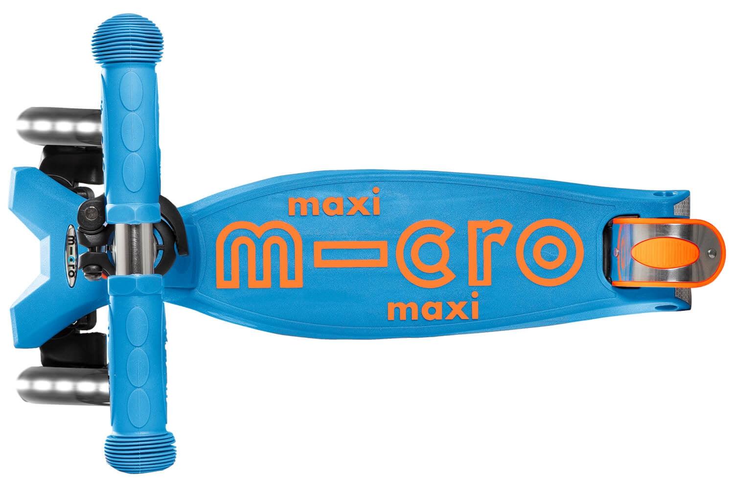 Micro: hulajnoga ze świecącymi kółkami Maxi Micro Deluxe LED - Noski Noski