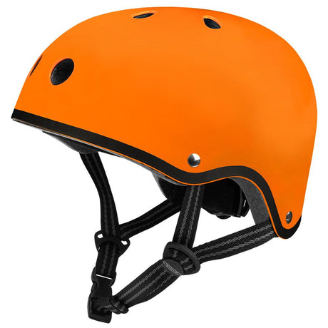 Micro: kask dla dzieci pomarańczowy Matt Orange - Noski Noski