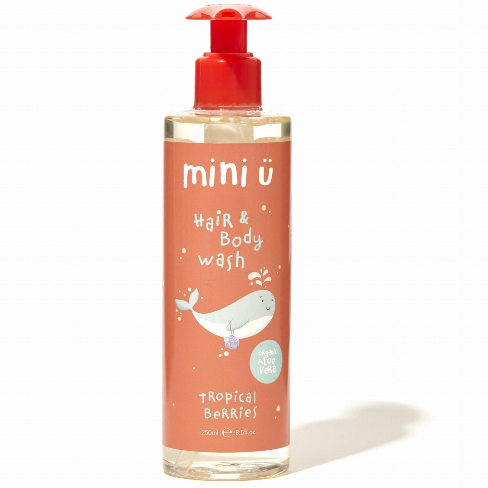 Mini U: żel do mycia ciała i włosów Tropical Berries - Noski Noski
