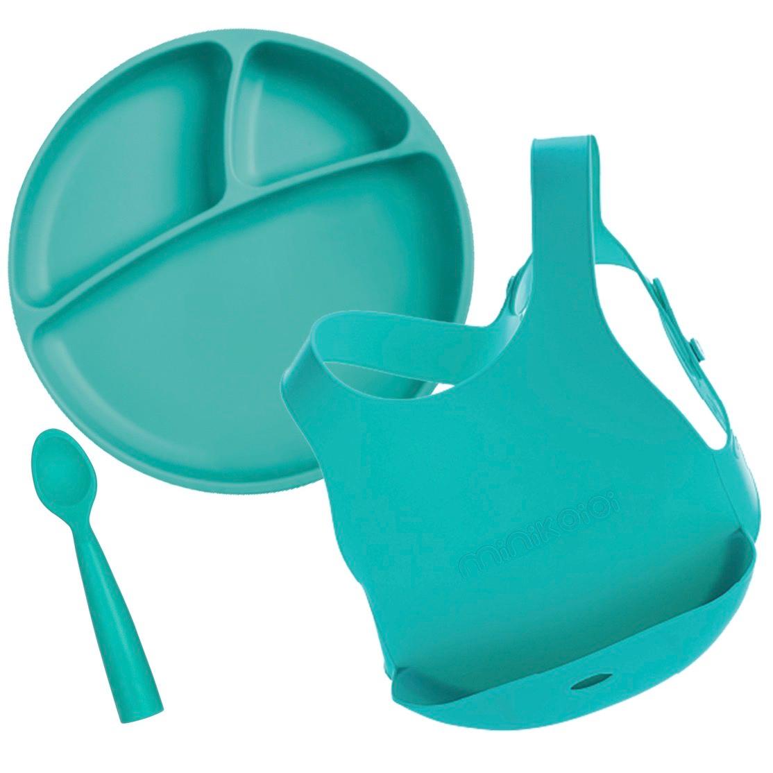 Minikoioi: zestaw do nauki jedzenia Feeding Set - Noski Noski