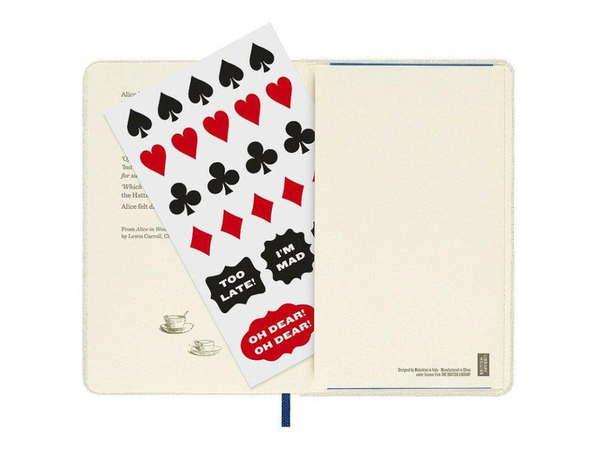 Moleskine: kalendarz tygodniowy Alice in Wonderland P 2023 - Noski Noski