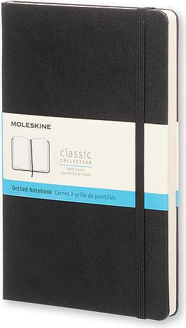 Notatnik Moleskine Classic 13x21, twarda okładka, kropki, idealny do notatek dla kreatywnych umysłów.