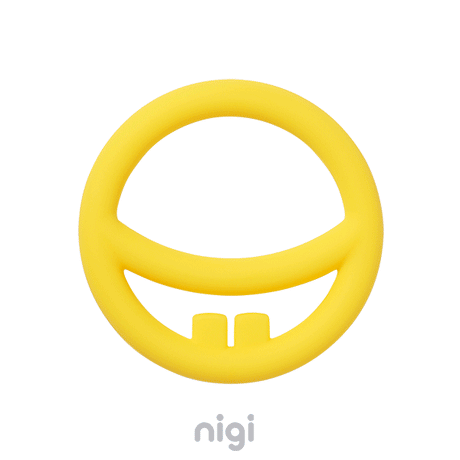 Zabawki sensoryczne Moluk Nigi Nagi Nogi tęczowe – bezpieczne silikonowe gryzaki wspierające rozwój manualny dziecka.