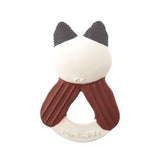 Moulin Roty: gumowy gryzak Kot Apres la Pluie - Noski Noski