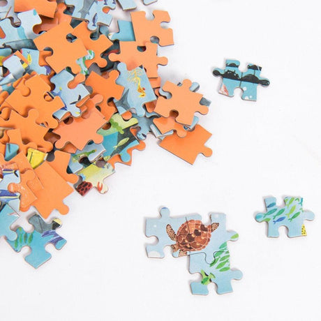 Moulin Roty: puzzle odkrywcy Ocean 96 el. - Noski Noski